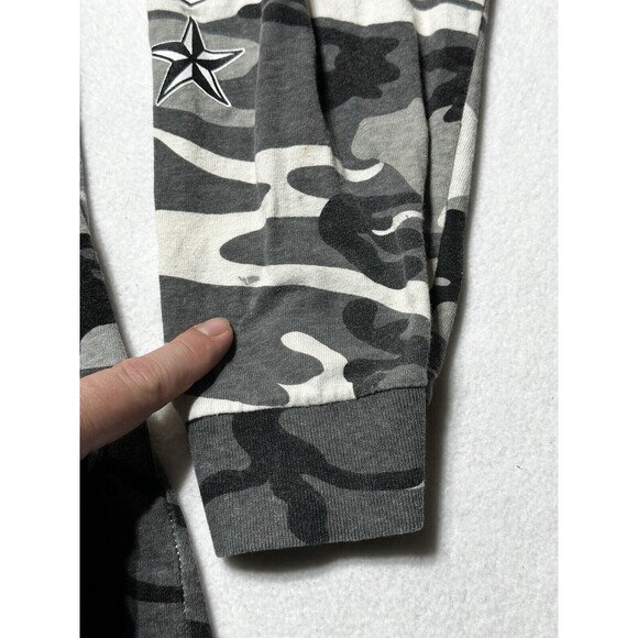 Camo Shirt Mens XL 2013 Nantucket Harpoon Run Biker Rally Camouflage Pirate - Picture 2 of 16